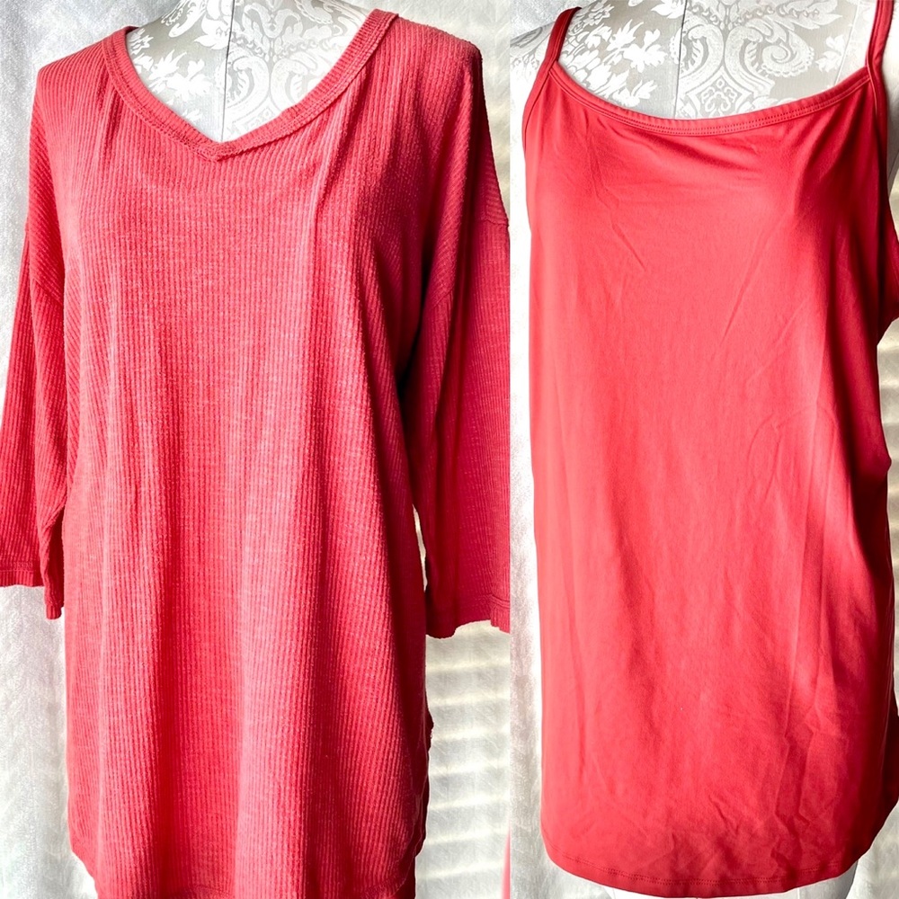 Terra & Sky Cami & Sweater Set
